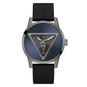 Relojes Guess Hombre Badge. Cuero Negro GW0781G5
