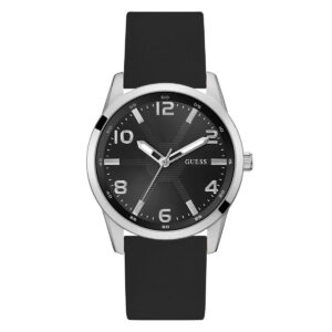 Relojes Guess Hombre Monte. Relojes Silicona Negro GW0805G1