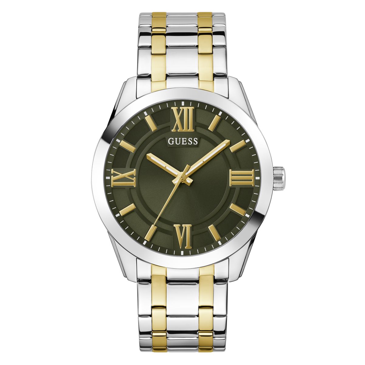 Relojes Guess Hombre Elliot. Acero Inoxidable Plateado GW0893G1