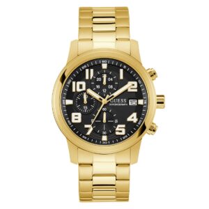 Relojes Guess Hombre Atticus. Acero Inoxidable Dorado GW0917G2