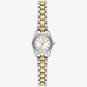 Reloj Michael Kors Micro Lexington Pavé de dos tonos MK4903