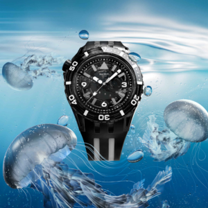 Reloj Swatch Unisex BLACK SEA NETTLE SCUBA SSCU09B100