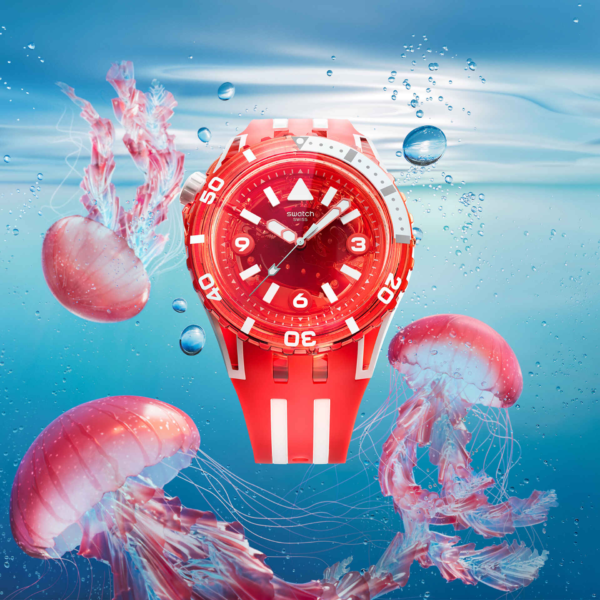 Reloj Swatch Unisex LION'S MANE SCUBA SSCU09R100