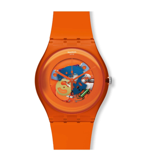 Reloj Swatch Unisex ORANGISH LACQUERED SUOO100