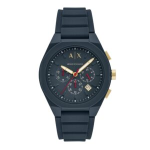Reloj Armani Exchange Hombre Sync. Reloj Silicona Azul AX4168
